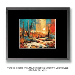 Sonoran Desert Evening Art
