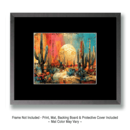 Sonoran Desert Night Art