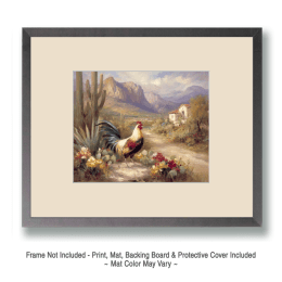 Sonoran Desert Chicken Art