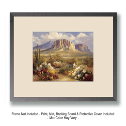 Sonoran Desert Mesa Art