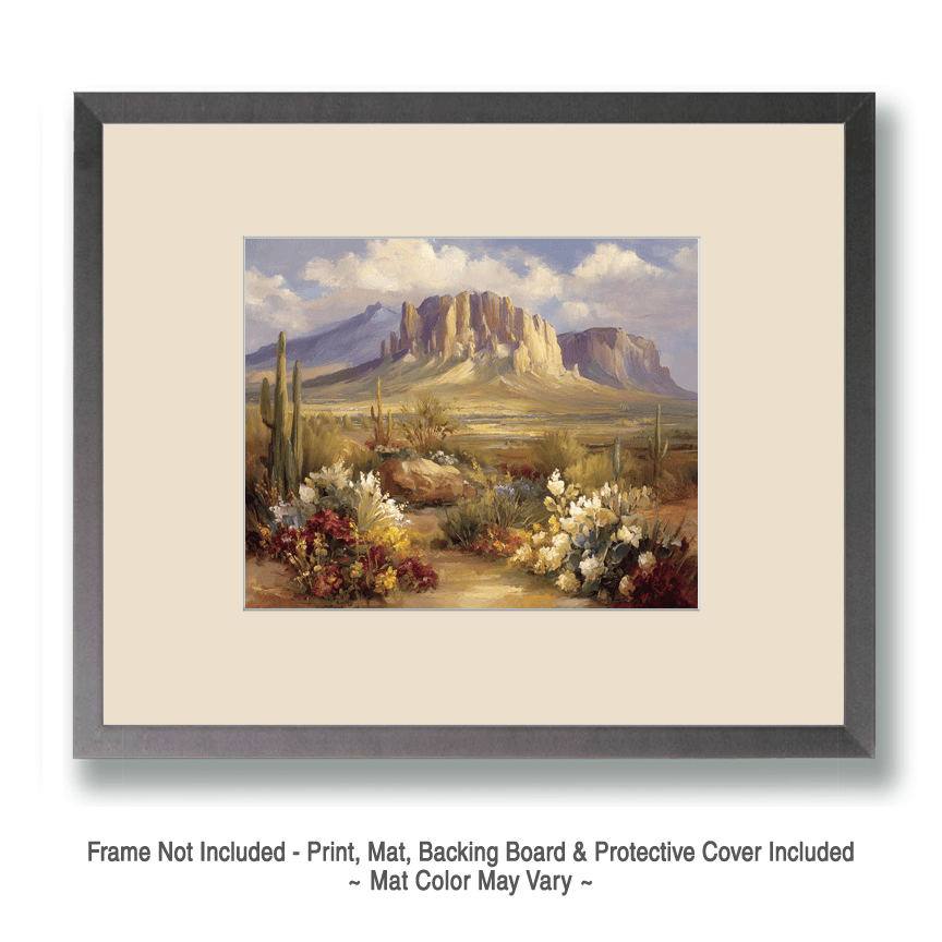 Sonoran Desert Mesa Art