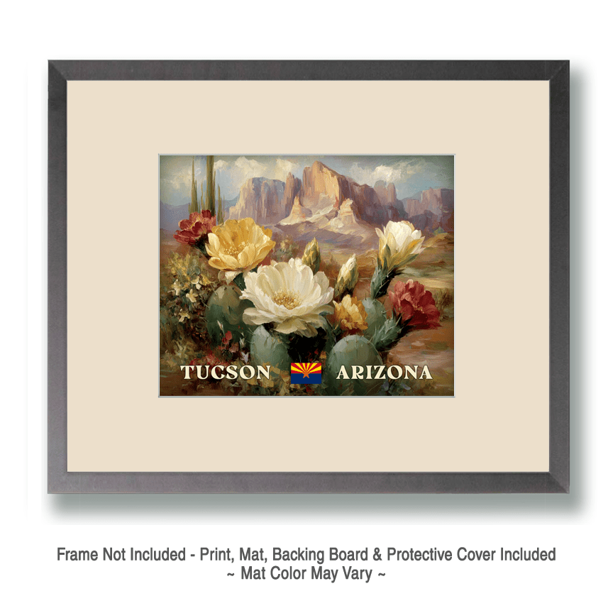 Tucson Desert Floral Art