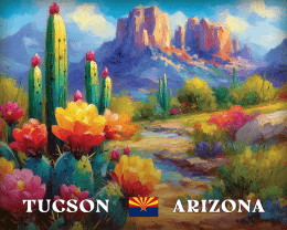 Impressionist Tucson Desert