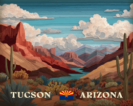 Tucson Desert Scene