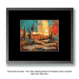 Tucson Desert Evening Art