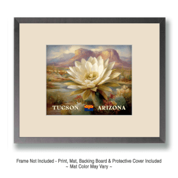 Tucson Desert Flower Art