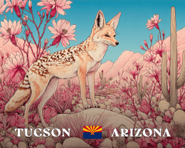 Tucson Desert Coyote