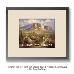 Tucson Desert Mesa Art