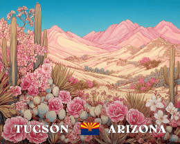 Tucson Desert Pink Bloom