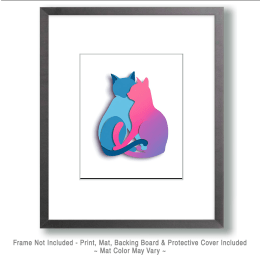 Loving Cats Art