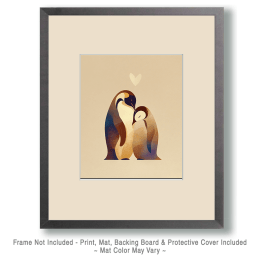Two Penguins Art