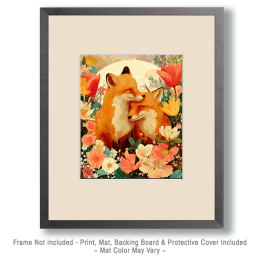 Loving Foxes Art