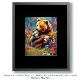 Mom & Baby Bear Art
