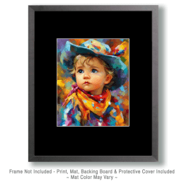 Baby Cowboy Art