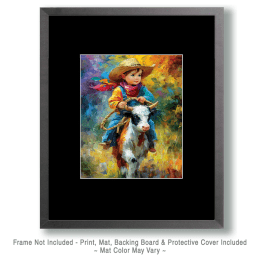 Baby Bullrider Art