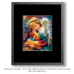 Baby Angel Sleeping Art