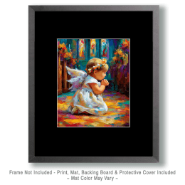 Baby Angel Praying Art