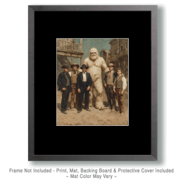 Sasquatch and Friends in the Old West Art