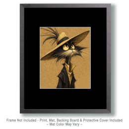 Duane Cats in Hats Art