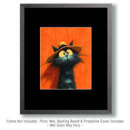 Harry Cats in Hats Art