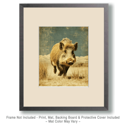 Running Javaline Boar Art