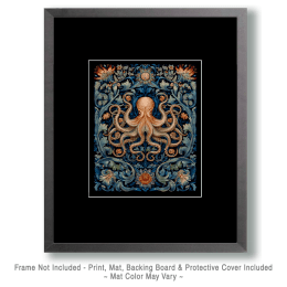 Nouveau Octopus Art