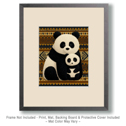 Native Panda Bear Wallpaper Artwork