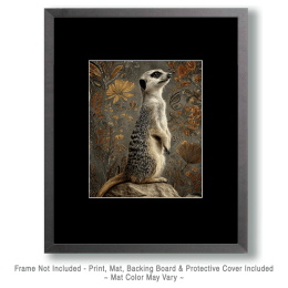 Naturalist Meerkat Wallpaper Artwork