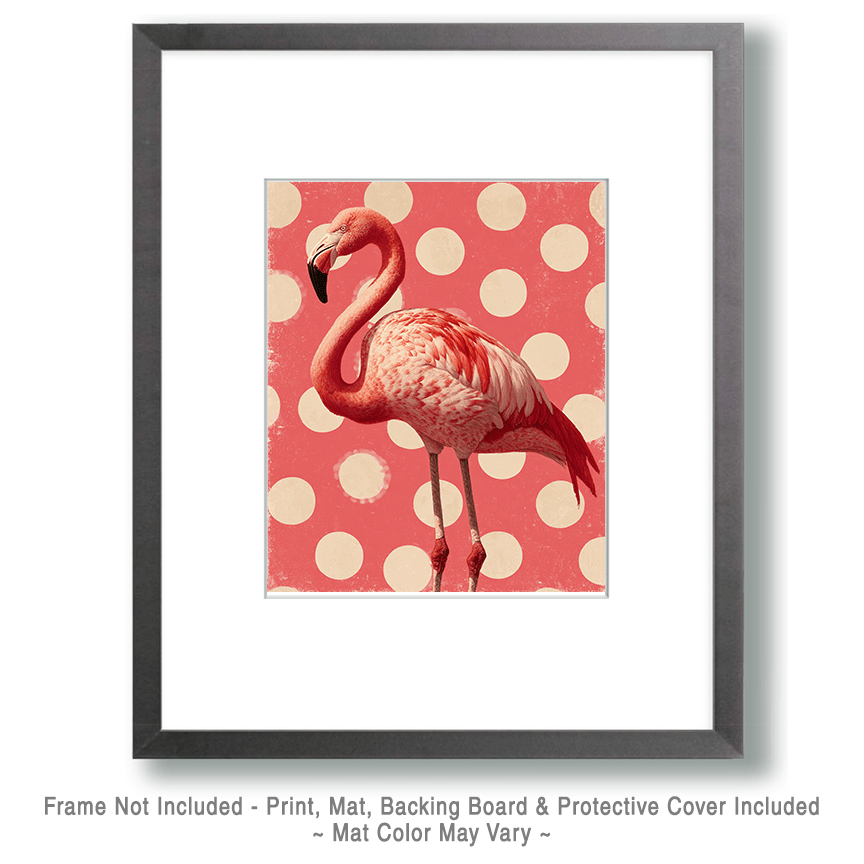 Pop-Art Flamingo Wallpaper Artwork