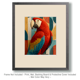Pop Art Macaws - Zoo Animal Artwork