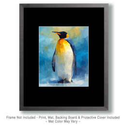 Impressionist Penguin - Zoo Animal Artwork