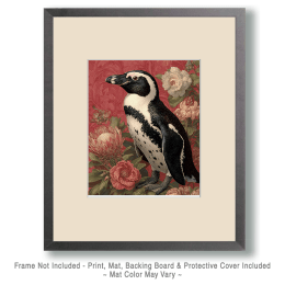 Vintage Penguin - Zoo Animal Artwork