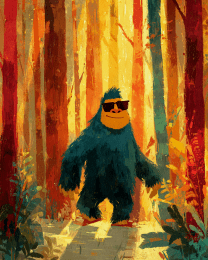 Comical Big Foot