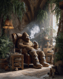 Enjoying an Afternoon Toke