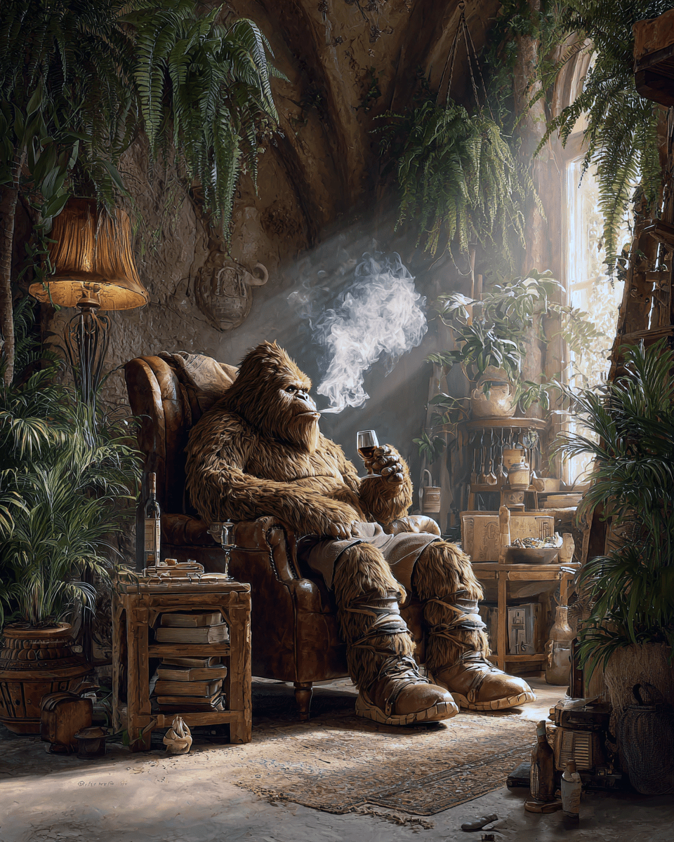 Enjoying an Afternoon Toke