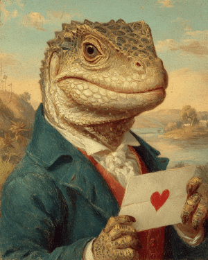 Lizard in Love