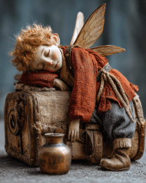 Young Traveling Fairy Waiting