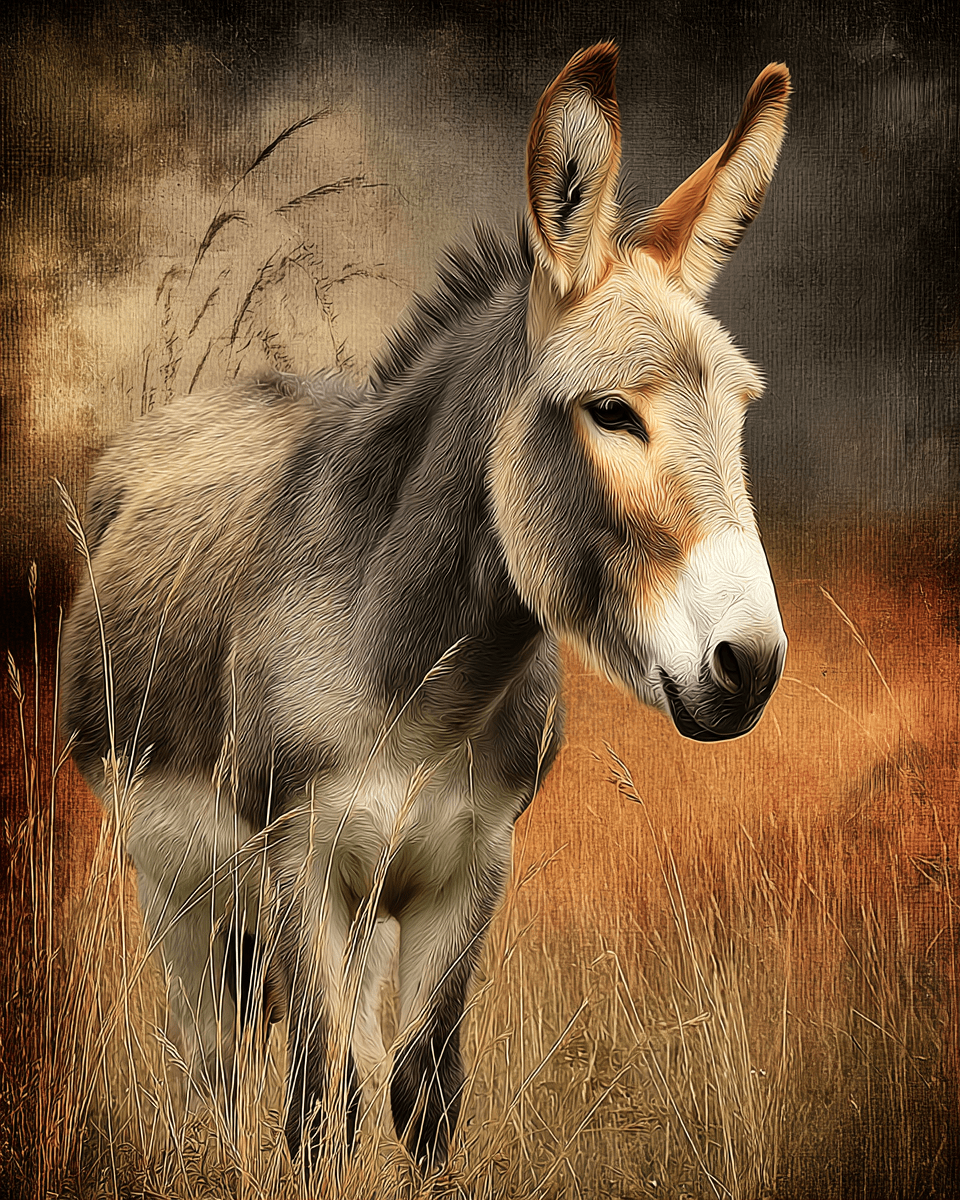 Donkey on the Way Home