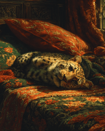 Leopard Just Waking Up