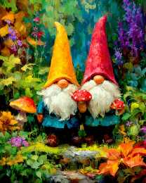 Pair of Amanitas
