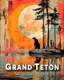 Pop Art Standing Bear