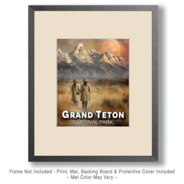 Cowgirls Heading North Art Print