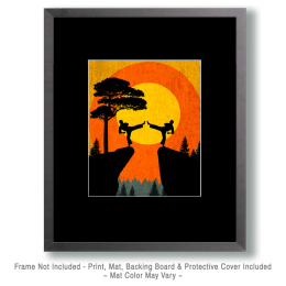Martial Arts Artwork #38 in a Mat