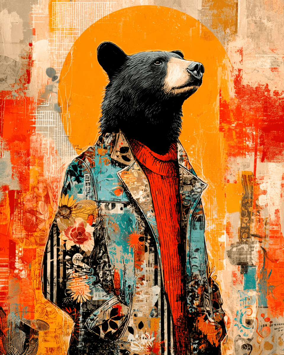Lowbrow Black Bear