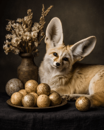Fennec Fox Posing