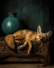 Fennec Fox Relaxing
