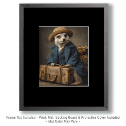 Mister Meerkat Ready To Go Art