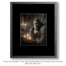 Red Wine and Candlelight Art