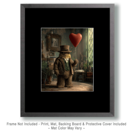 Littlefoot with a Red Balloon Art