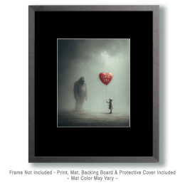 A Gift of an I LOVE YOU Balloon Art